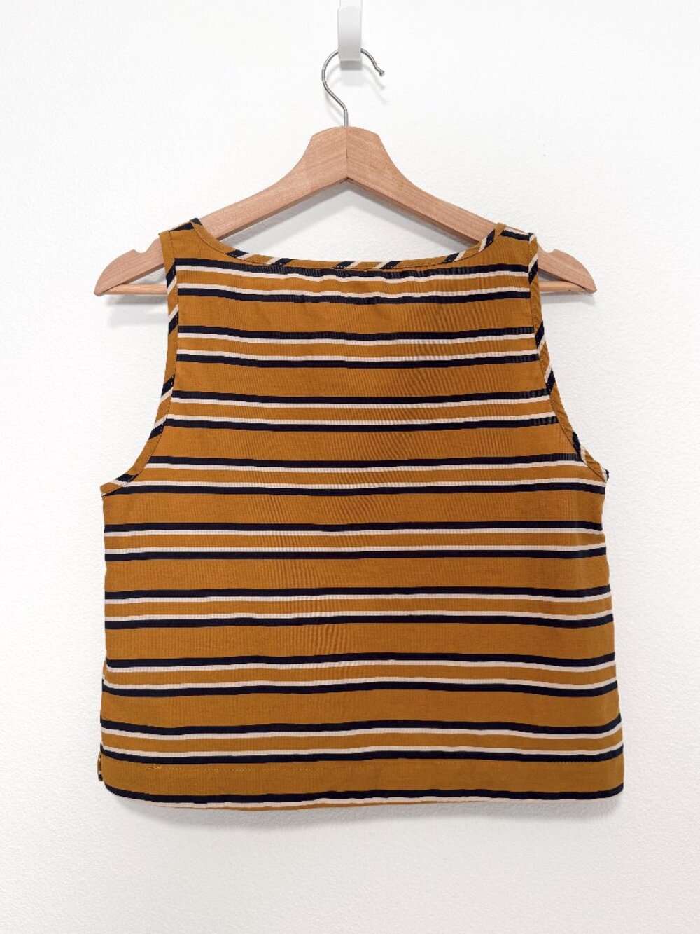 Bridge & Burn Meridian Striped Linen Tank Top Size Small - Picture 2 of 12